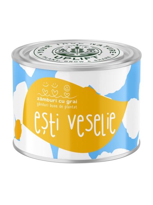 Kit de Grădinărit Urban - „Esti veselie” | Zâmburi cu Grai