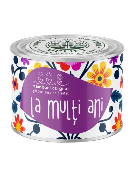 Kit de Grădinărit Urban - „La multi ani” | Zâmburi cu Grai