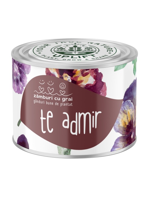 Kit de Grădinărit Urban - „Te admir” | Zâmburi cu Grai
