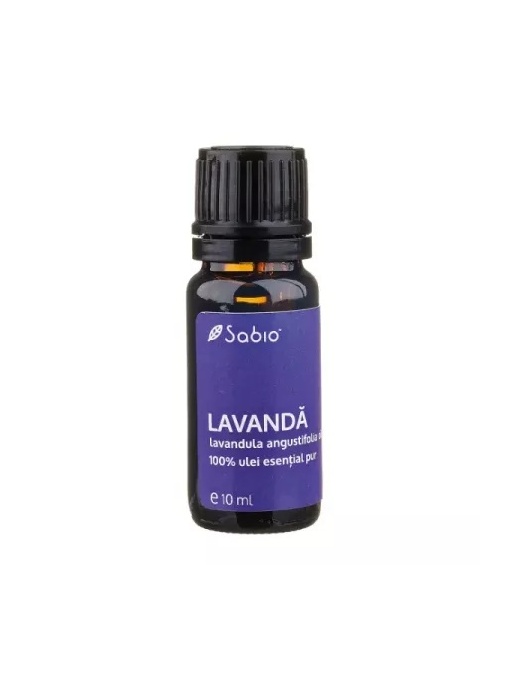 Ulei 100% pur esential Lavanda, 10 ml, Sabio