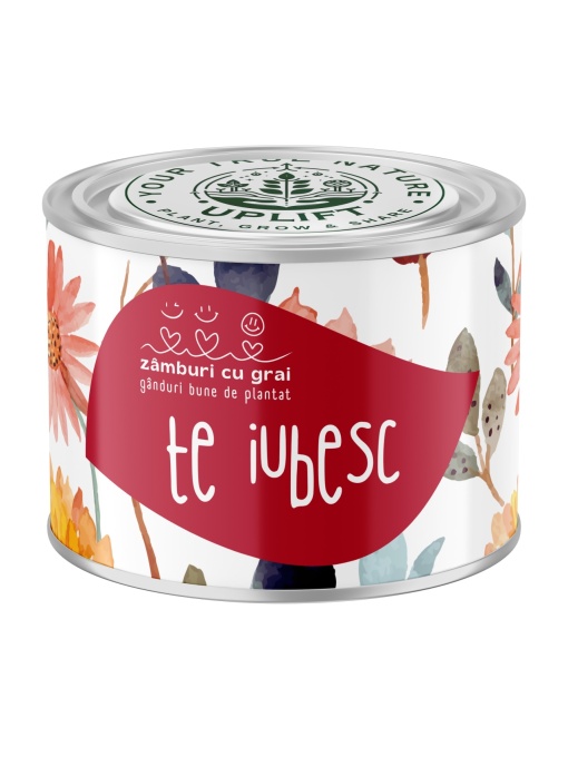 Kit de Grădinărit Urban - „Te iubesc” | Zâmburi cu Grai