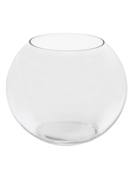 Vas de sticlă pentru terariu deschis, TerraDome, Ø15x11.5cm