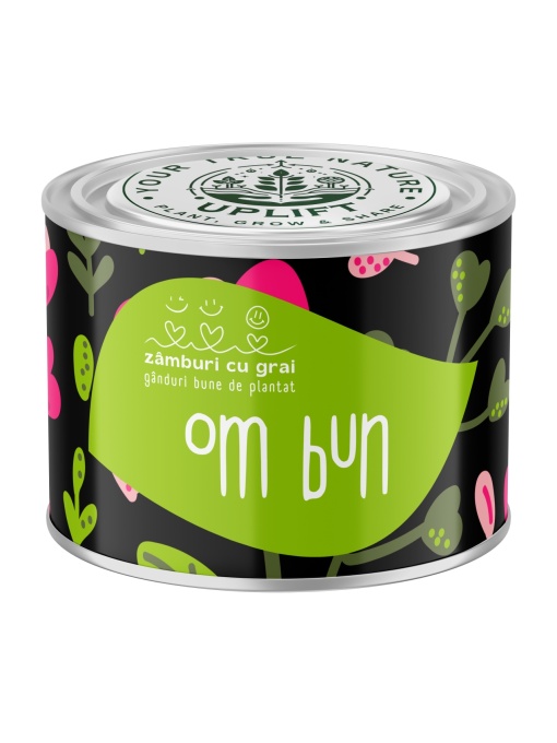 Kit de Grădinărit Urban - „Om bun” | Zâmburi cu Grai