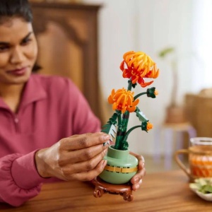 Crizantema Botanical Collection, 18+ ani, 10368, Lego - Img 2