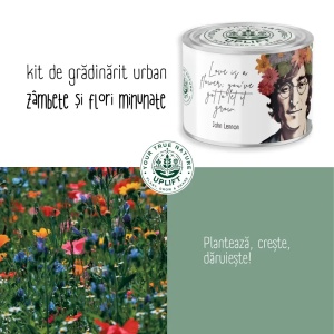 Zâmburi cu Grai | Kit de Grădinărit Urban „Love is a flower; you've got to let it grow. - John Lennon", Flori de camp - Img 5