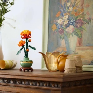 Crizantema Botanical Collection, 18+ ani, 10368, Lego - Img 3