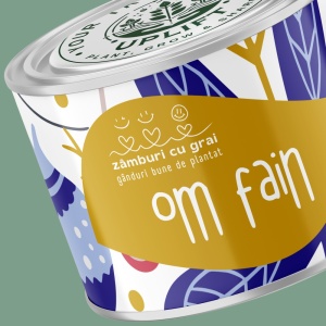 Kit de Grădinărit Urban - „Om fain” | Zâmburi cu Grai - Img 3