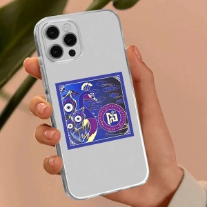Sticker Feng Shui – Păunul Magic, pentru Protejarea Averii, 5 cm - Img 3
