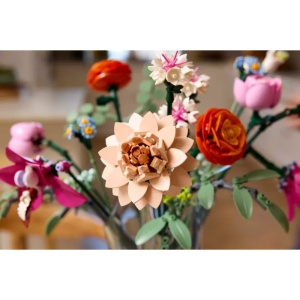 Buchet de flori Botanical Collection, 10342, Roz, + 18 ani, Lego - Img 5