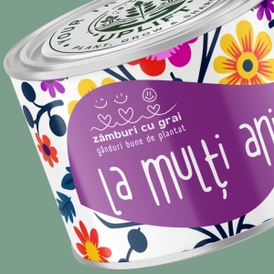 Kit de Grădinărit Urban - „La multi ani” | Zâmburi cu Grai - Img 3