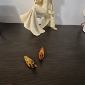Rațe Mandarine – Set Feng Shui pentru Dragoste și Căsătorie, 2 buc., Lemn, 5 cm - Img 2