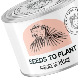 Zâmburi cu Grai | Kit de Grădinărit Urban „Seeds to Plant – Arbore de matase” - Img 3
