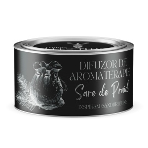 Difuzor de aromaterapie cu bulgari de Sare de Praid | TerraPI Elements - Img 1