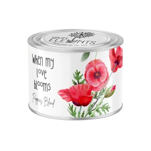 Zâmburi cu Grai | Kit de Grădinărit Urban „When my love blooms”, Maci - Img 1