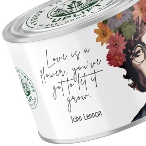 Zâmburi cu Grai | Kit de Grădinărit Urban „Love is a flower; you've got to let it grow. - John Lennon", Flori de camp - Img 2