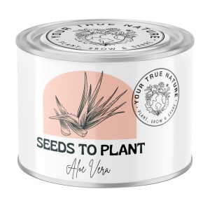 Zâmburi cu Grai | Kit de Grădinărit Urban „Seeds to Plant – Aloe Vera” - Img 1