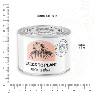 Zâmburi cu Grai | Kit de Grădinărit Urban „Seeds to Plant – Arbore de matase” - Img 5