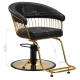 Scaun coafor black gold - Img 2