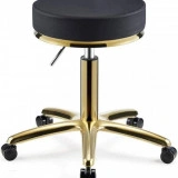 Scaun tehnician negru auriu
