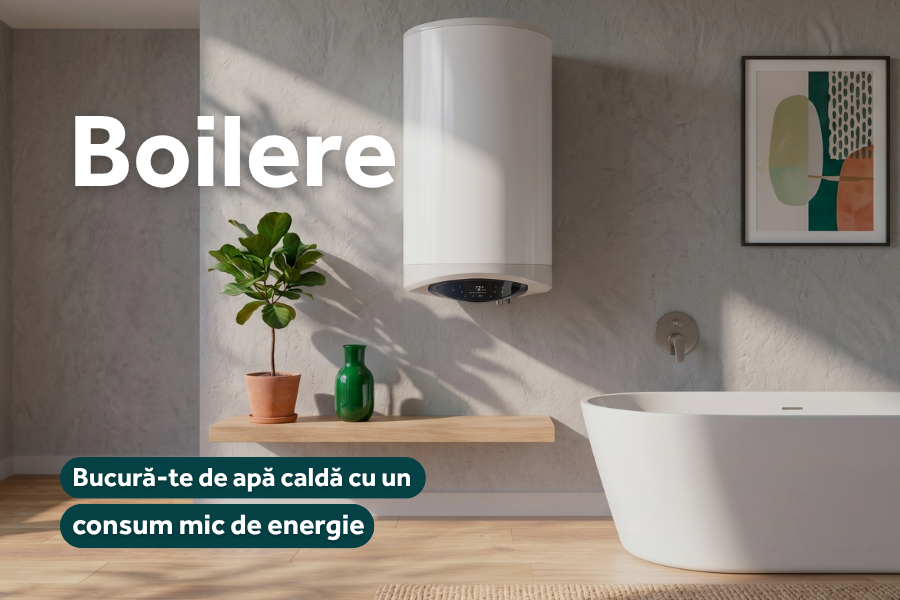 Boilere eficiente energetic pentru confort zilnic și apă caldă constantă.