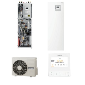 Pompa de caldura aer-apa, Hitachi, model Yutaki S Combi, putere utila maxima incalzire 11 kW