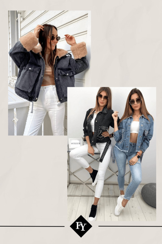 Noile modele de geci si jachete din denim ale anului 2022