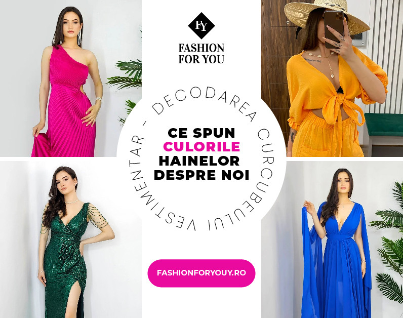 Decodarea curcubeului vestimentar: Ce spune culoarea hainelor tale despre tine? 🌈👕🧵