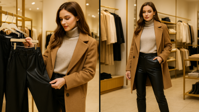 Pantalonii din Piele Eco Must-Have-ul sezonului pentru stil, confort si versatilitate