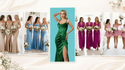 Rochii pentru domnisoare de onoare: 5 culori elegante pentru o nunta memorabila