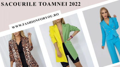 Sacoul, piesa toamnei 2022. Descopera colectia de sacouri in printuri deosebite pe FashionForYou