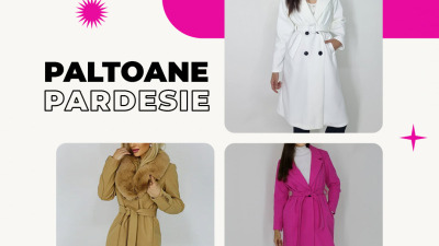 Noua colecție de paltoane pentru femei FashionForYou