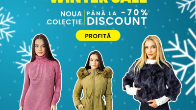 ❄️ Winter Sale cu Până la -70% Discount - Bucură-te de Reducerile Iernii 🛍️