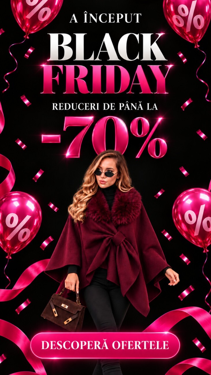 BLACK FRIDAY 2026 Descoperă ofertele Black Friday cu reduceri de până la 65%