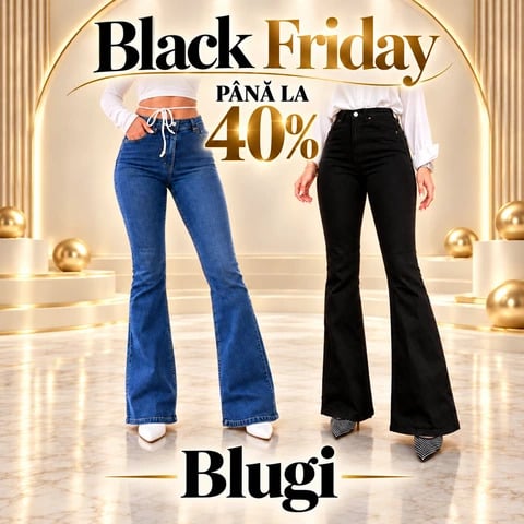 Black Friday FashionForYou: blugi de damă cu reduceri de până la 40%