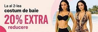 Vara vine cu -20% extra la al doilea costum de baie.