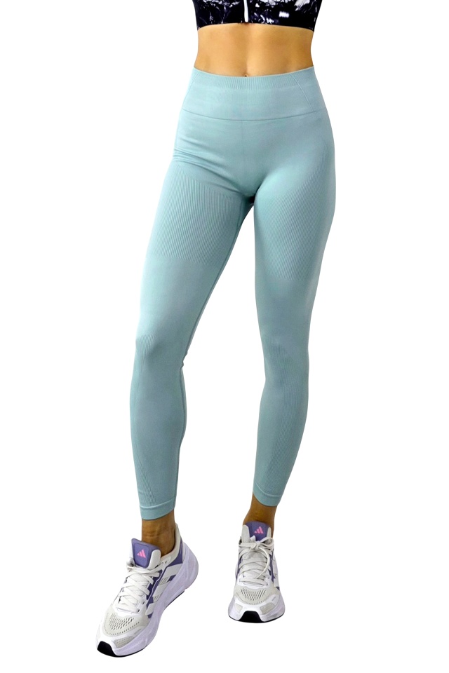 Colanti fitness LYMON, cu banda elastica si push up, Vernil