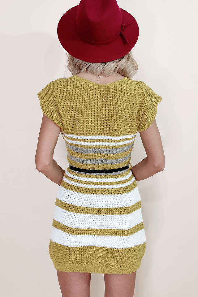Rochie scurta Lolla tricotata - 4 | YEO