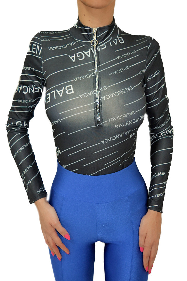 Body helanca cu fermoar Balenciaga, Marime S/M - 4 | YEO