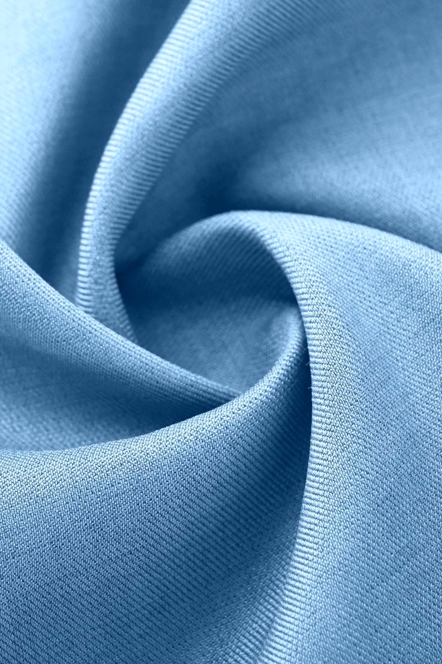 Costum elegant office Paolina, sacou, butoni aurii si pantaloni conici, Blue