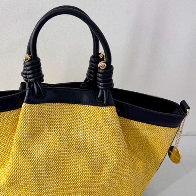 Geanta plaja tip shopper, LiLo, cu bareta detasabila si capsa magnetica, Negru - 1 | YEO