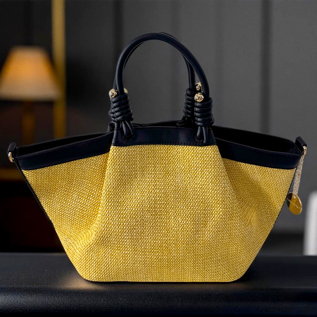 Geanta plaja tip shopper, LiLo, cu bareta detasabila si capsa magnetica, Negru - 2 | YEO