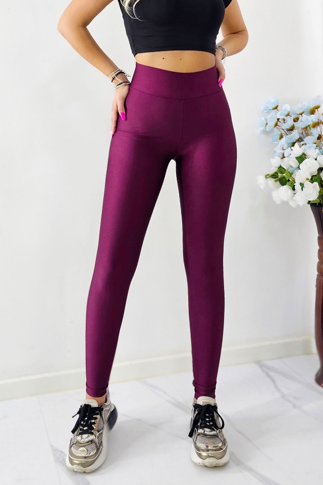 Colanti lycra Marvie cu talie inalta, Burgundy