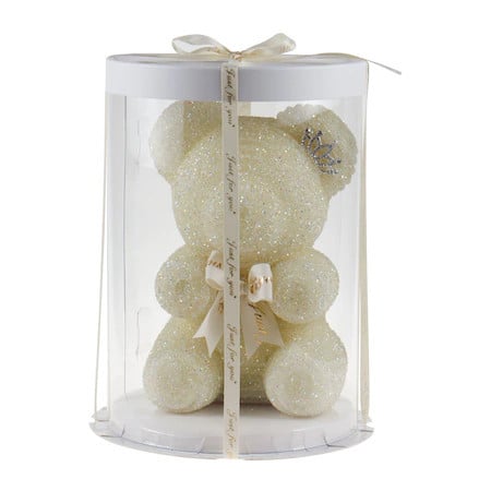 Diamond Teddy Bear, in cutie cadou, 20 cm