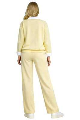 set dama elegant confortabil culoare galben