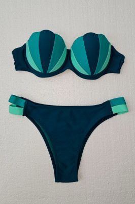 Costum de baie doua piese Ariell, sutien cu push up si slip semidecupat3