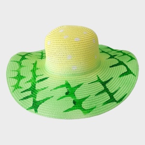 Set Summer, geanta mica pentru plaja, palarie si evantai, Gradina de vara, Van Gogh 2