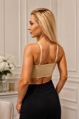 Corset elegant EUMIPA cu cupe întărite și bretele reglabile