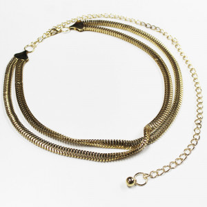 Curea metalica elastica dubla, Wilm, Auriu1
