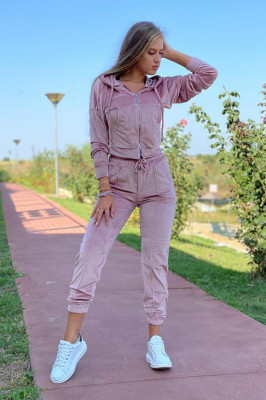 Trening de catifea Rosa, Rose, Masura S/M