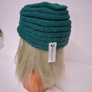 turban crosetat cu brosa cadou